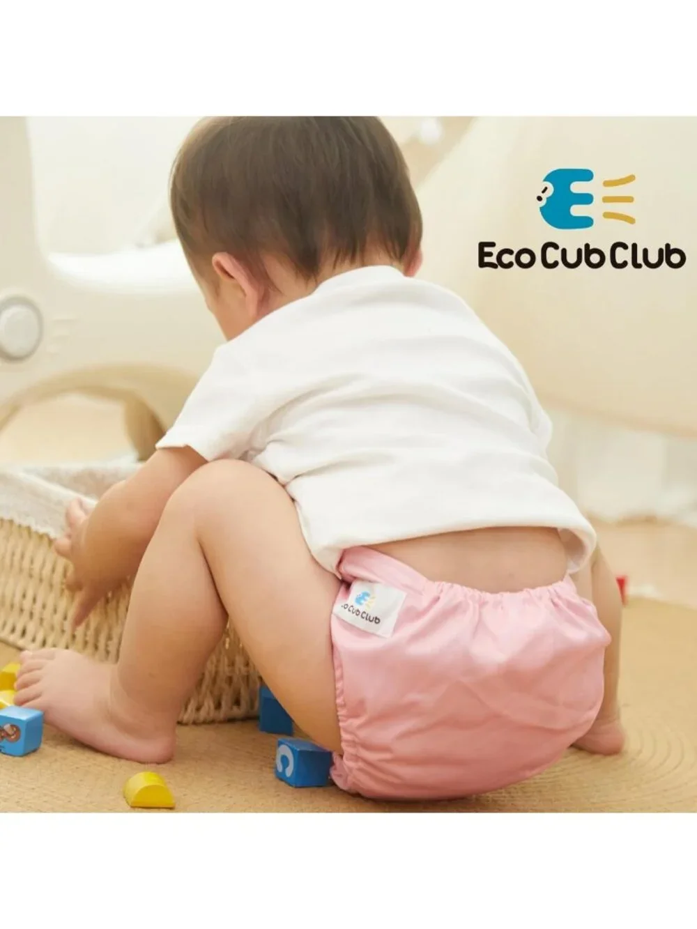 Eco-Friendly Reusable Cloth Diapers 6-Pack, Leak-Proof, Quick-Dry, Soft Inserts